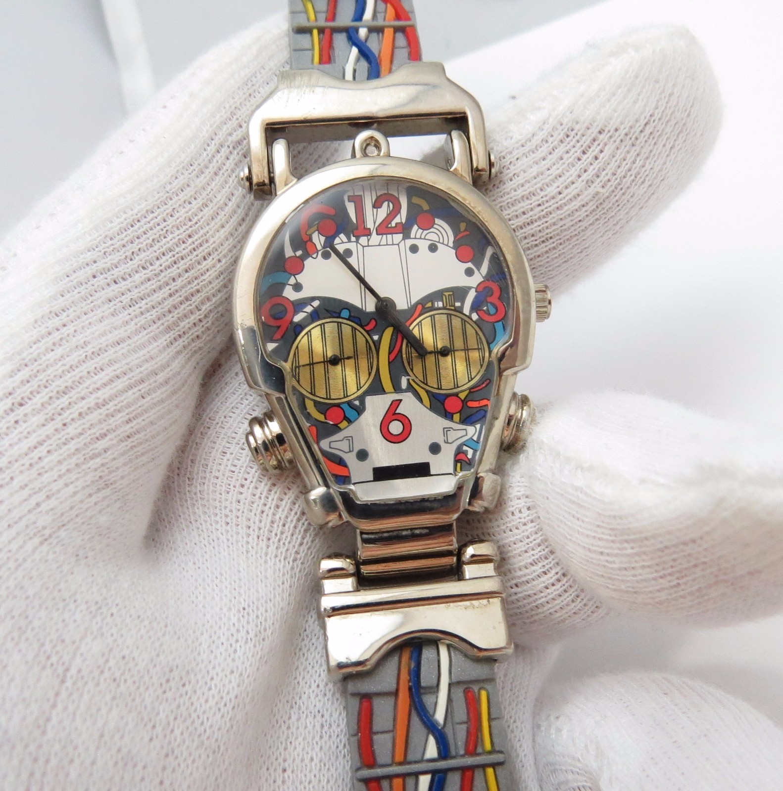 STAR WARS, C-3PO, Episode 1, Skeletal with Collector’s Tin, MEN/Kids WATCH R6-30
