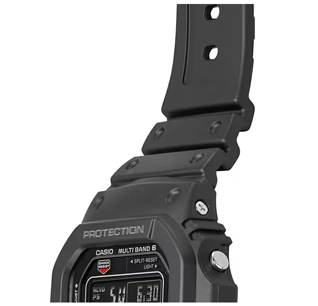 CASIO G-SHOCK GW-M5610 Series Multi-Band 6 Tough Solar, 20 Bar Water Resistant,