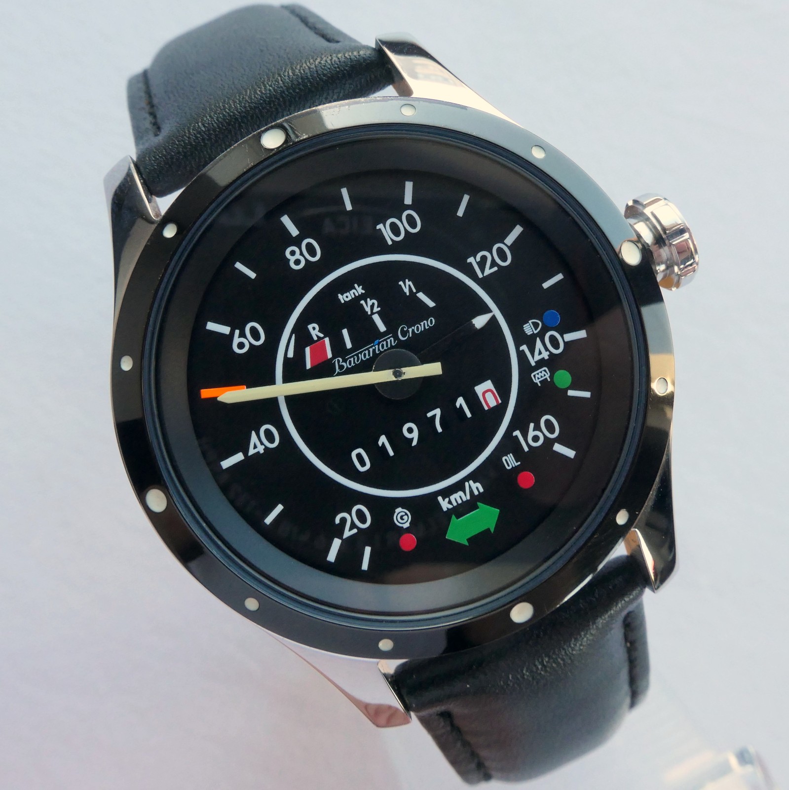 Volkswagen VW 1968 Beetle Bug Kafer Classic Speedometer Car Accessory Watch