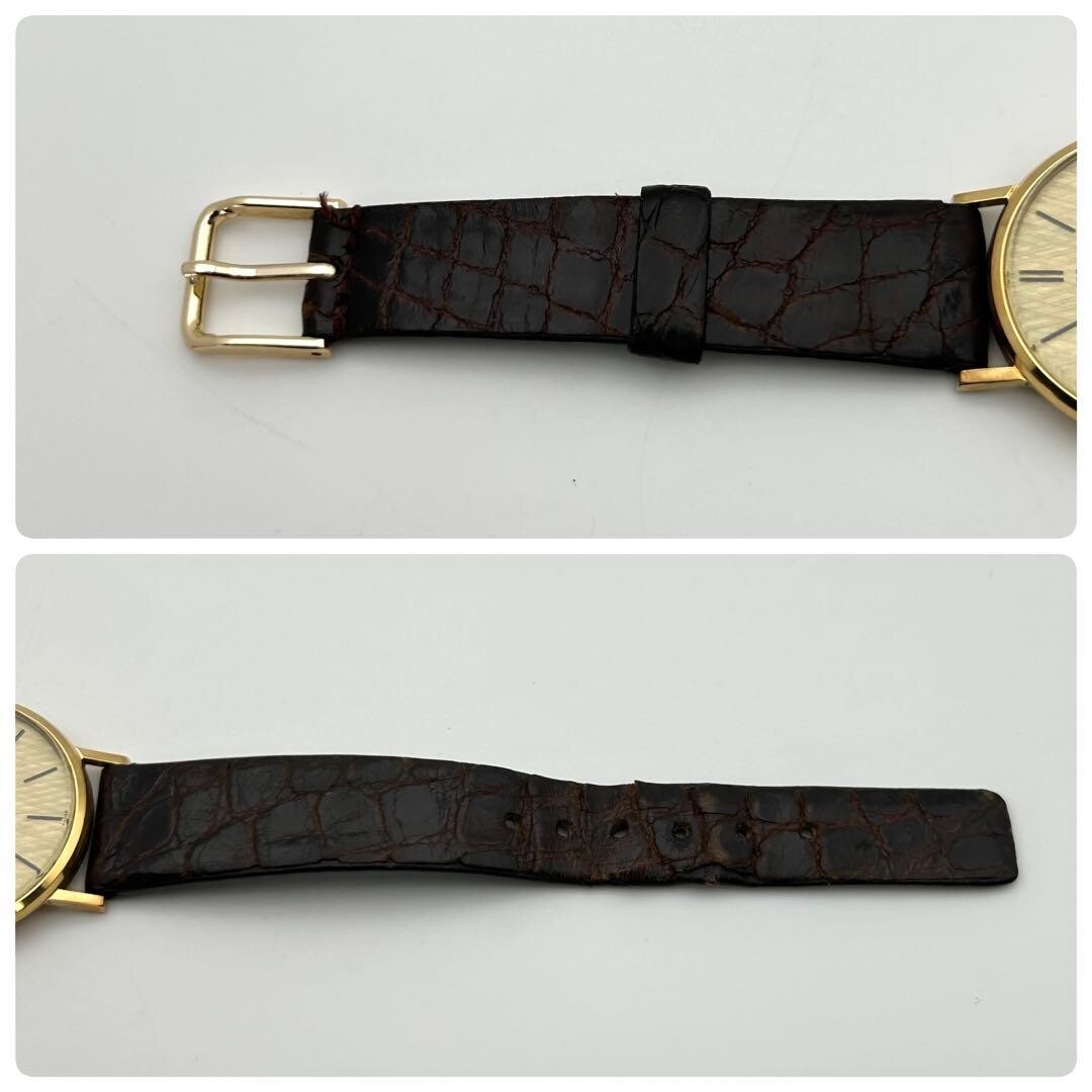 Universal Geneve 3147315 Mens Manual Wind Gold Dress Watch Vintage Swiss 32mm