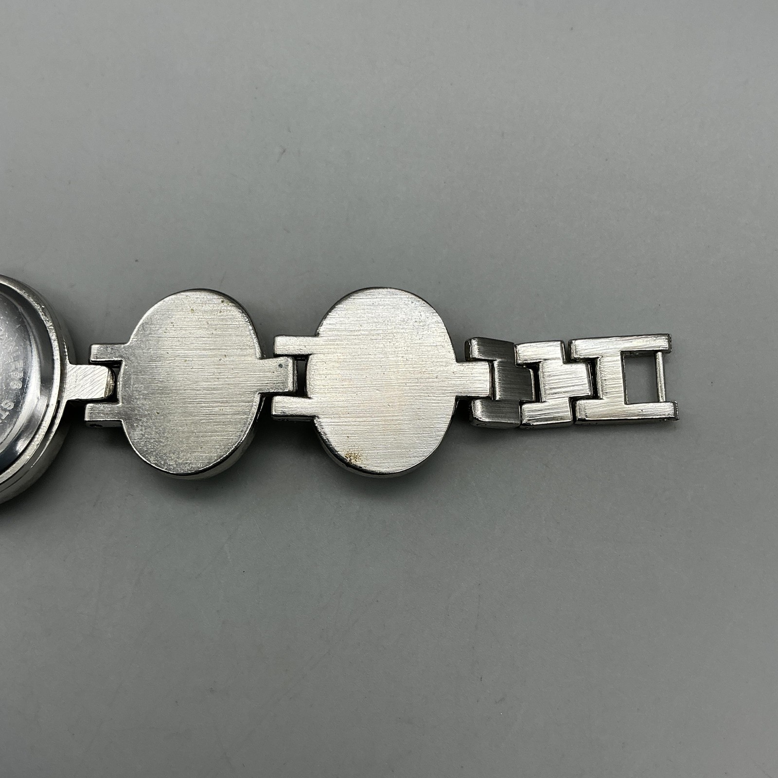 Sophie Womens Watch 29mm MOP Dial Silver Tone Oval Crystal New Battery 7.25″