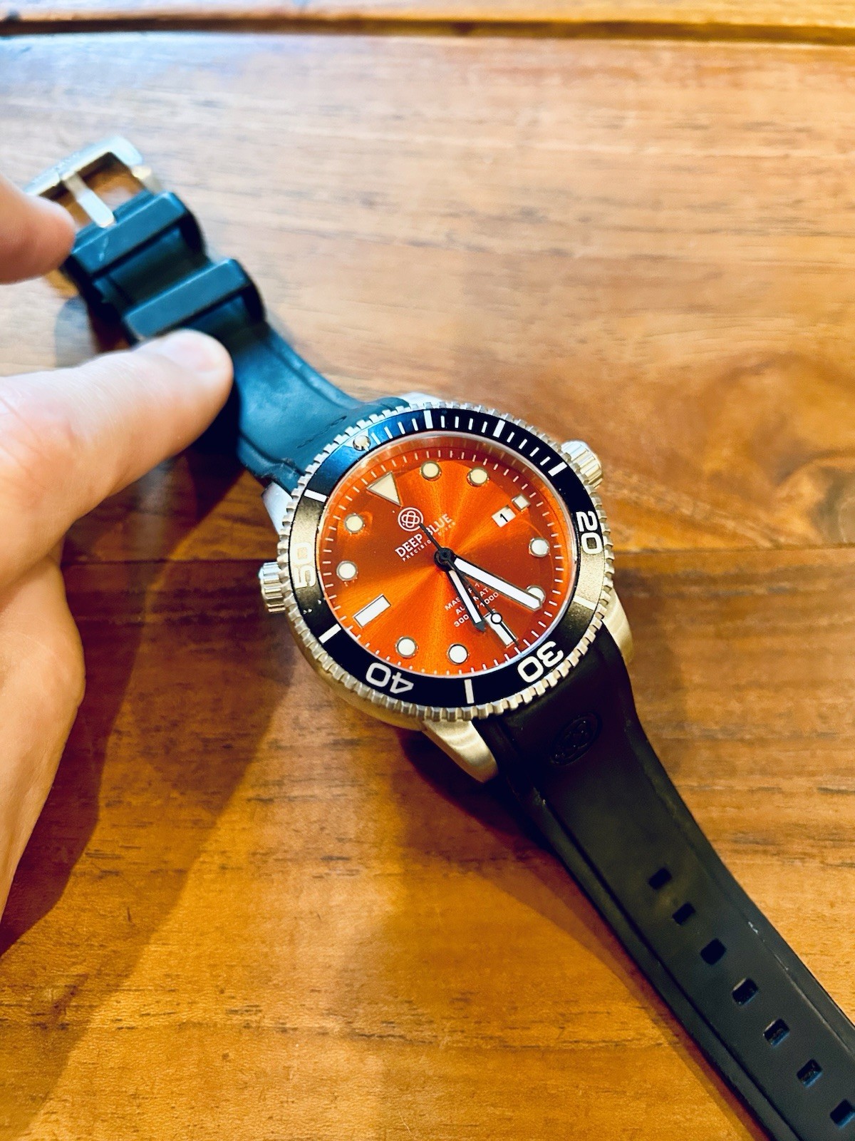 Deep Blue Automatic Precision Diver Master 1000 (3129 of 5000) 44mm Dive Watch