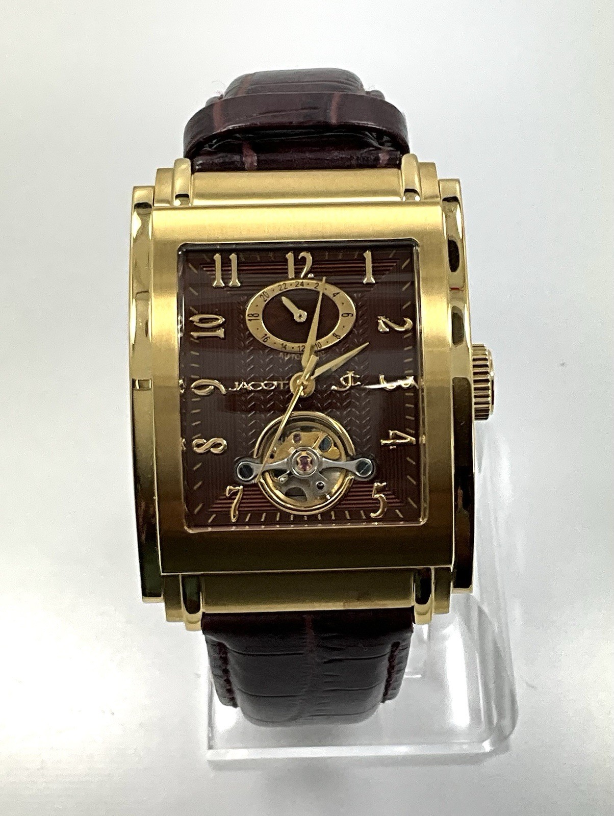 Jacot Automatic Men’s Watch Gold Tone