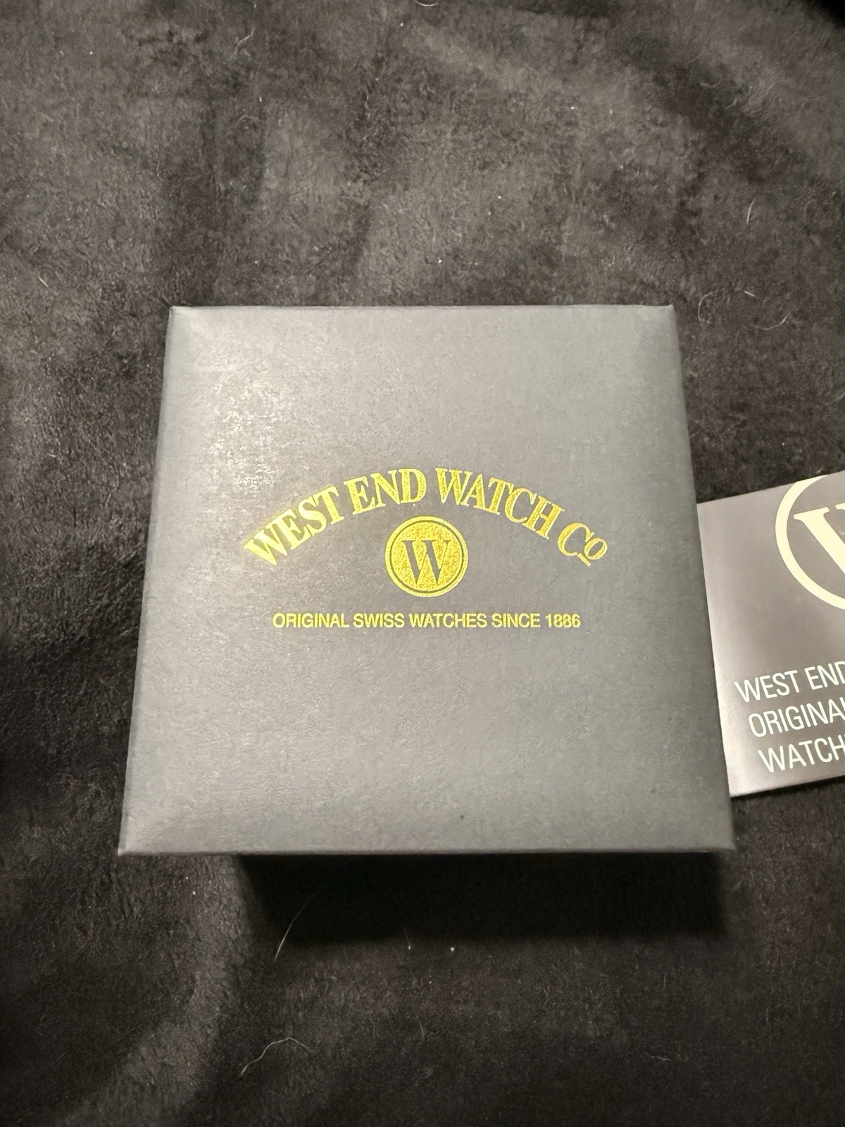 West End Watch Co. Sowar Prima Everbright Auto Date Black Dial SS Bracelet 50m