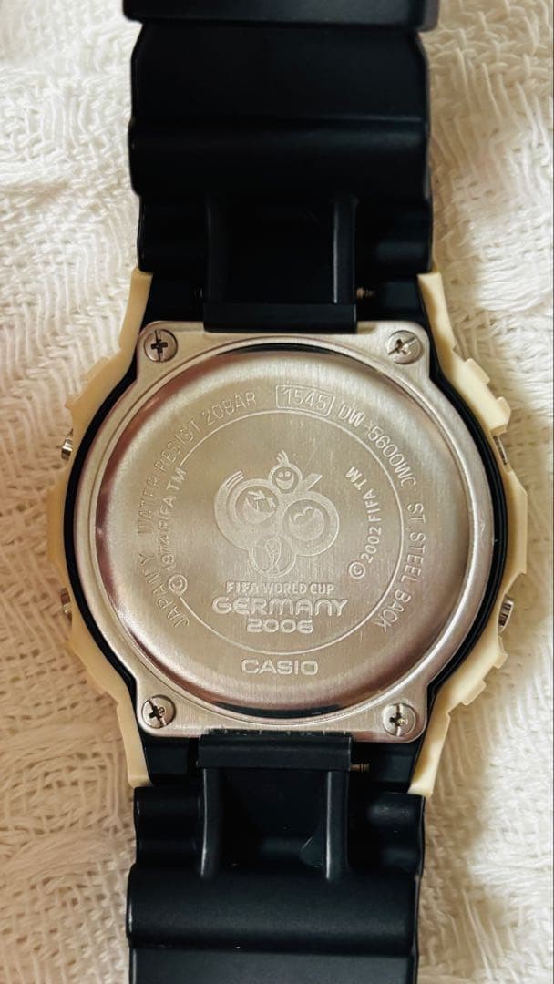 G SHOCK DW 5600WC 2006 FIFA WORLD CUP