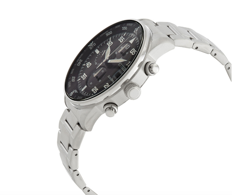 NEW Citizen Crono Aviator Men’s Eco Drive Chronograph Watch – CA0690-88E