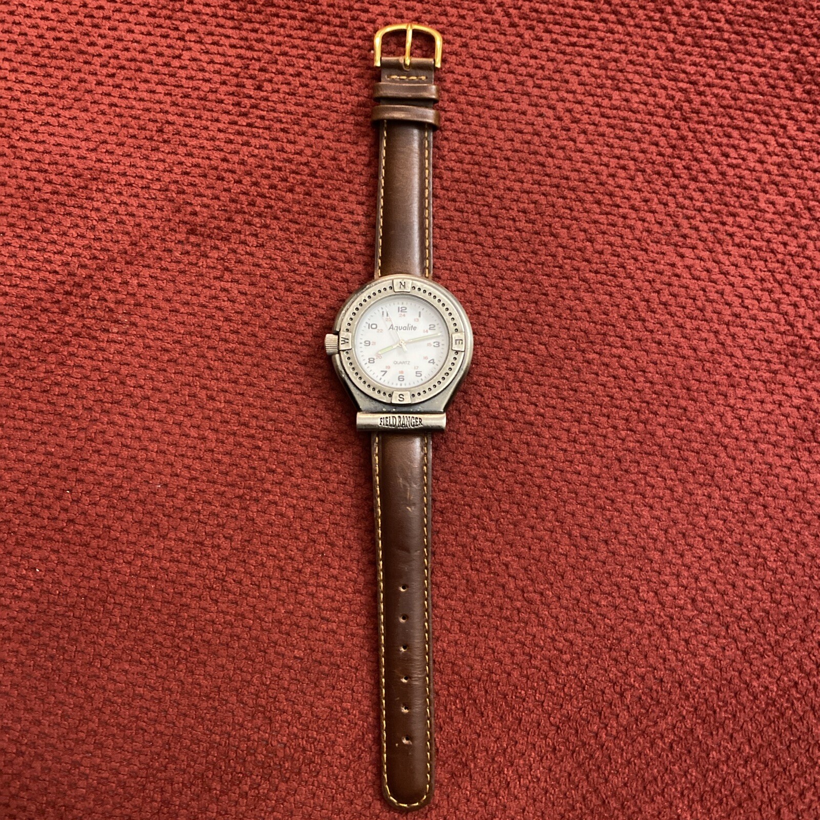 AQUALITE Men’s Watch. Right Handed Wrist Watch.