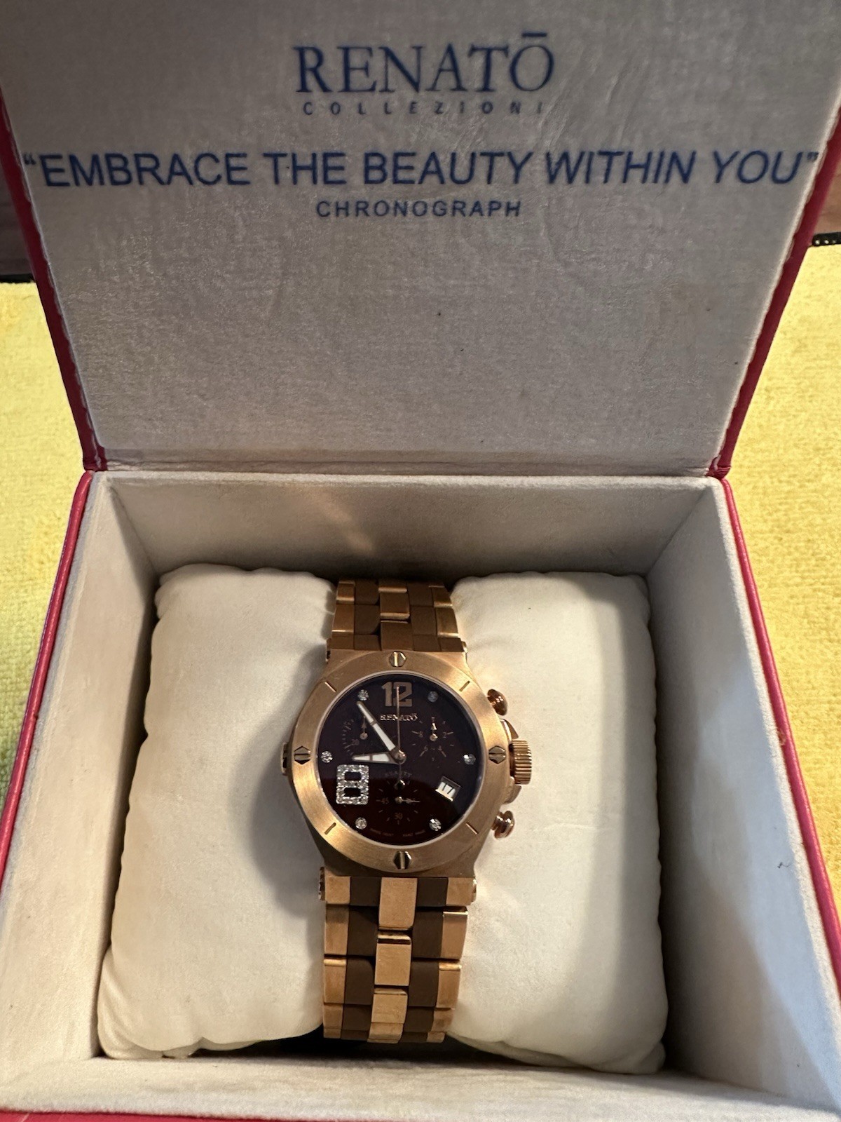 Renato Wilde-Beast “Beauty” Diamond Accented Chronograph Watch (#213/400)