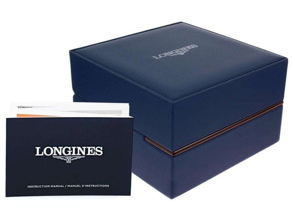 LONGINES Presence Automatic 38.5mm White Dial Leather Men’s Watch L4.805.2.11.2