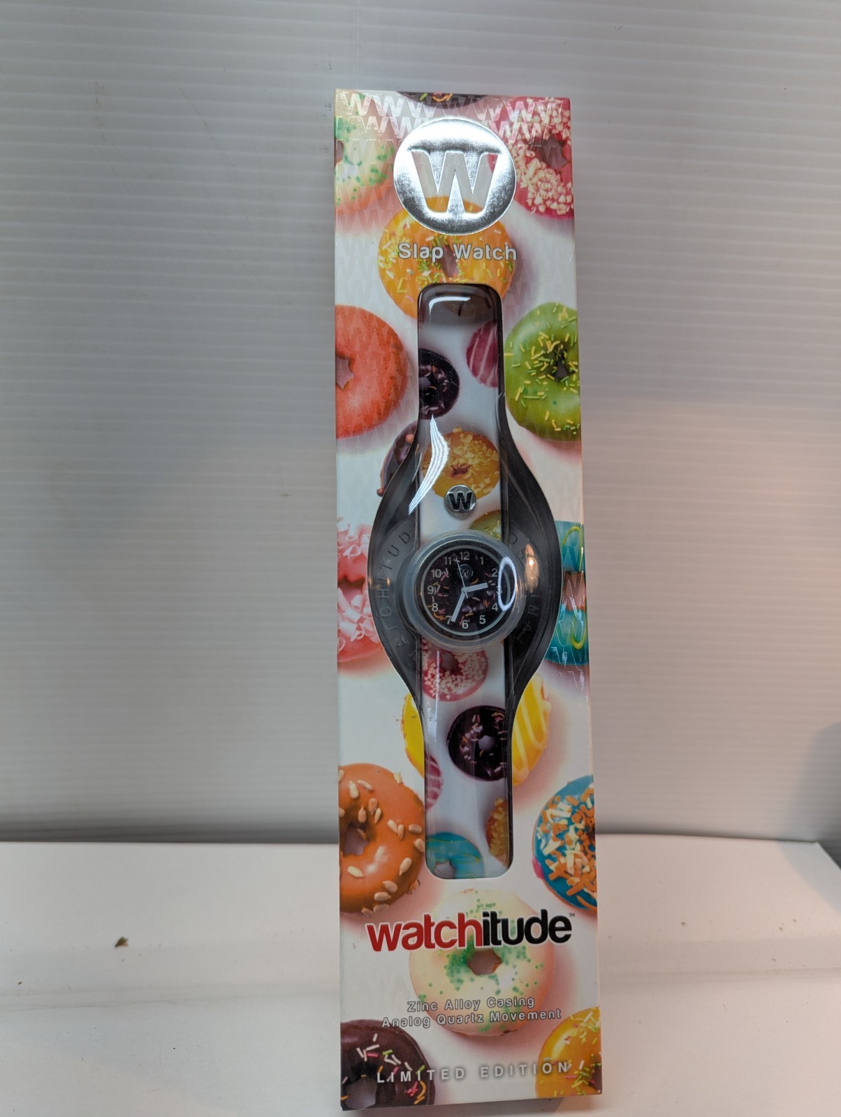Donuts Watchitude Slap Watch Limited Edition Zinc Alloy Casing Analog Quartz