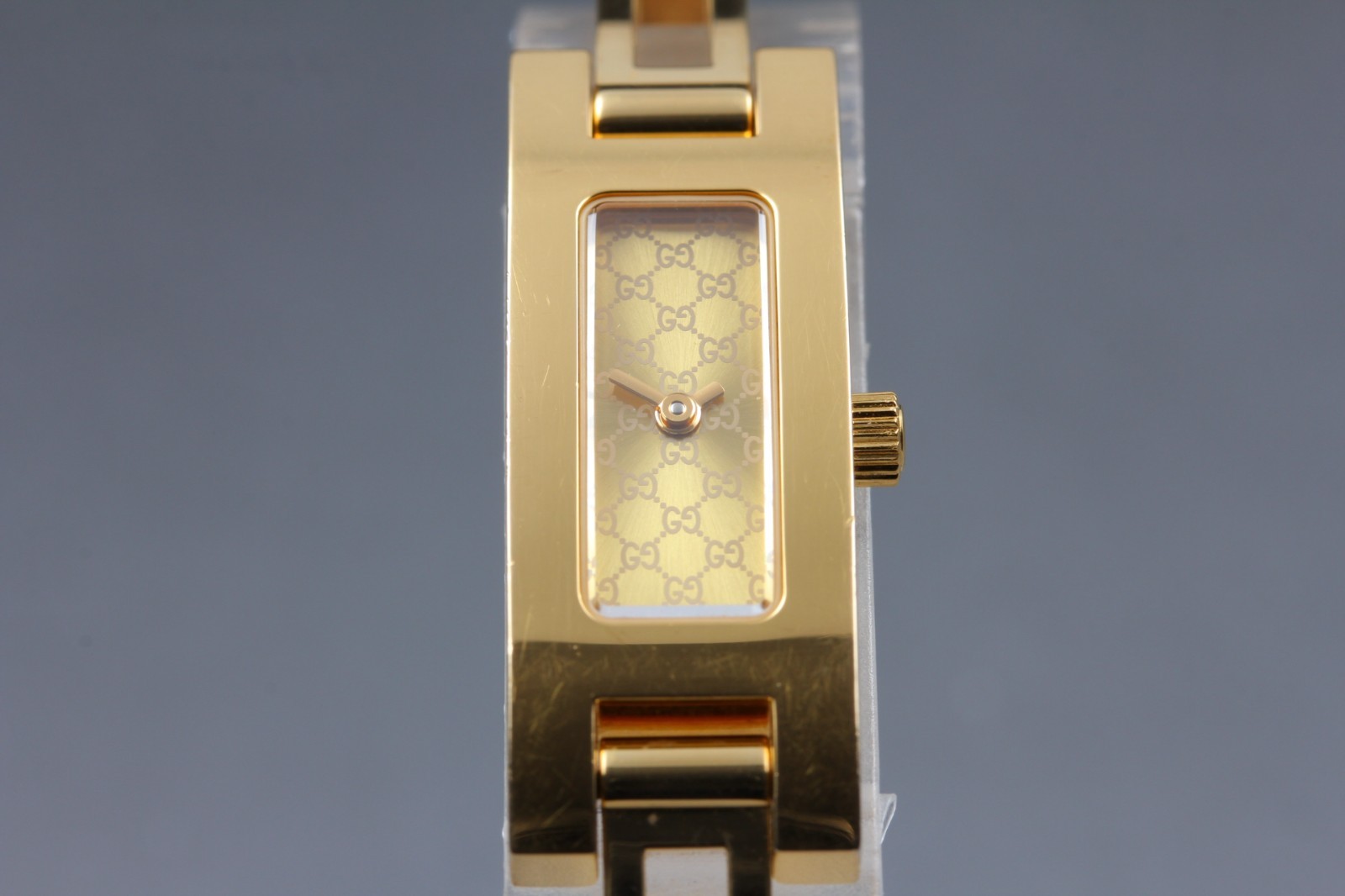 [EXC+5 w/Box] Vintage GUCCI 3900L 12mm Gold Dial Quartz Women’s Watch From JAPAN