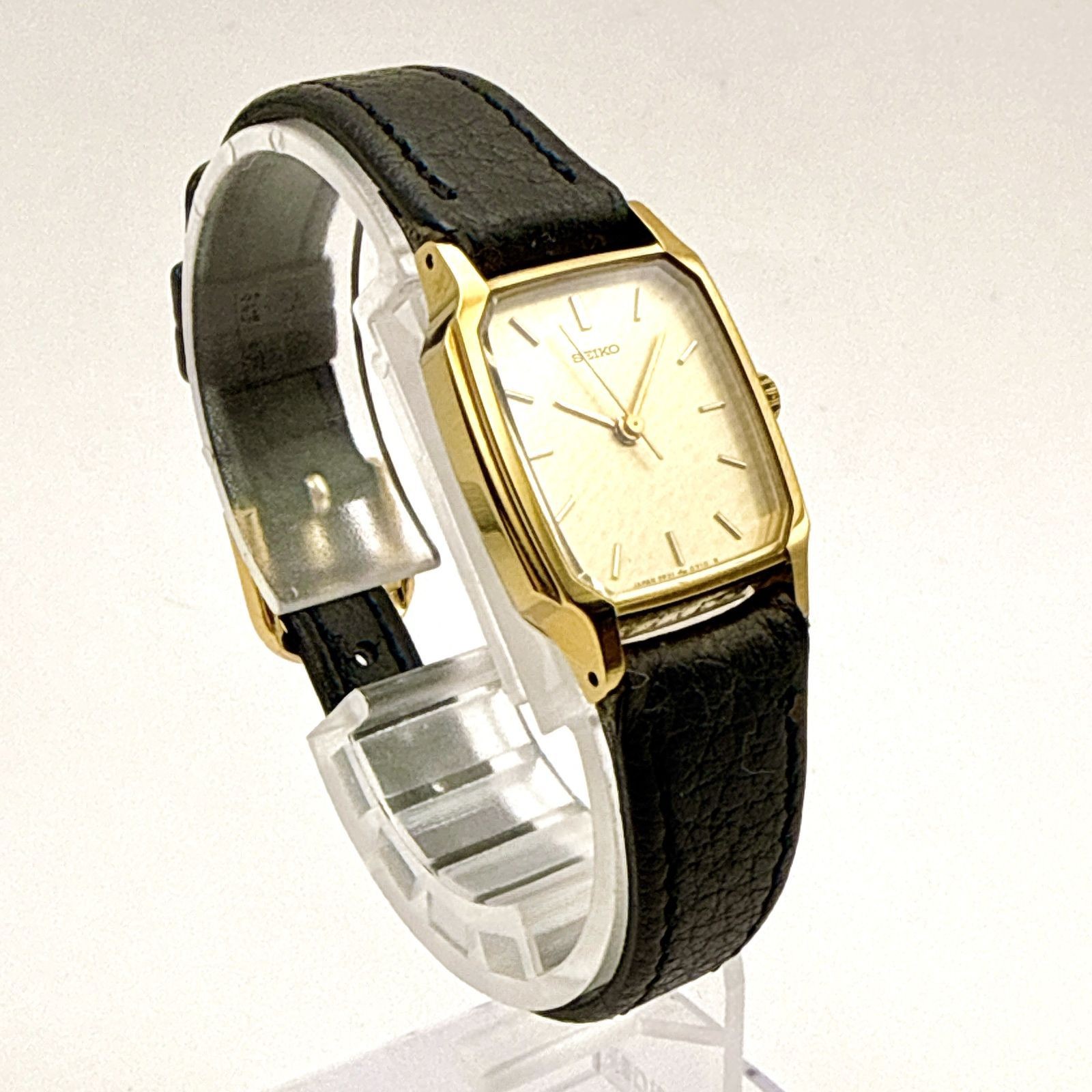 C174 Working Excellent Condition Made in 1988 Antique SEIKO 2P21 5230 Quartz Lad