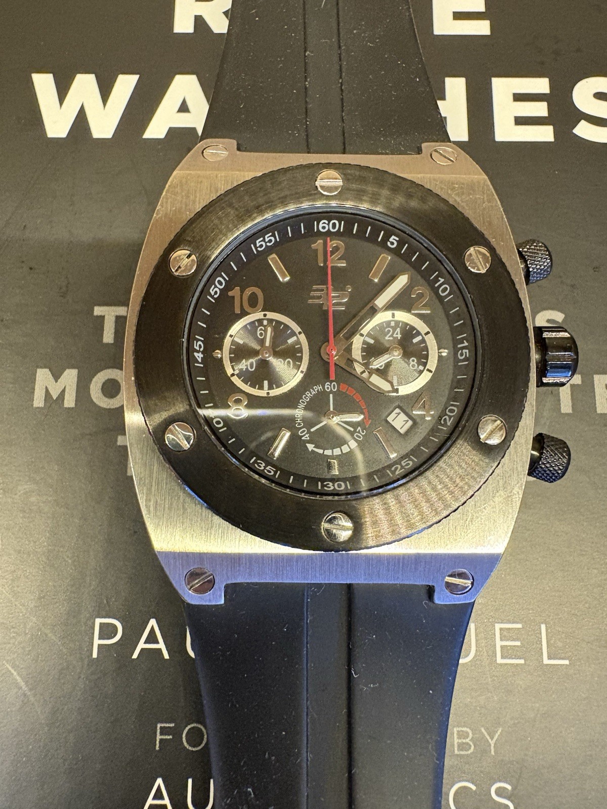 32 Degrees Men’s Chronograph Stainless Steel Watch
