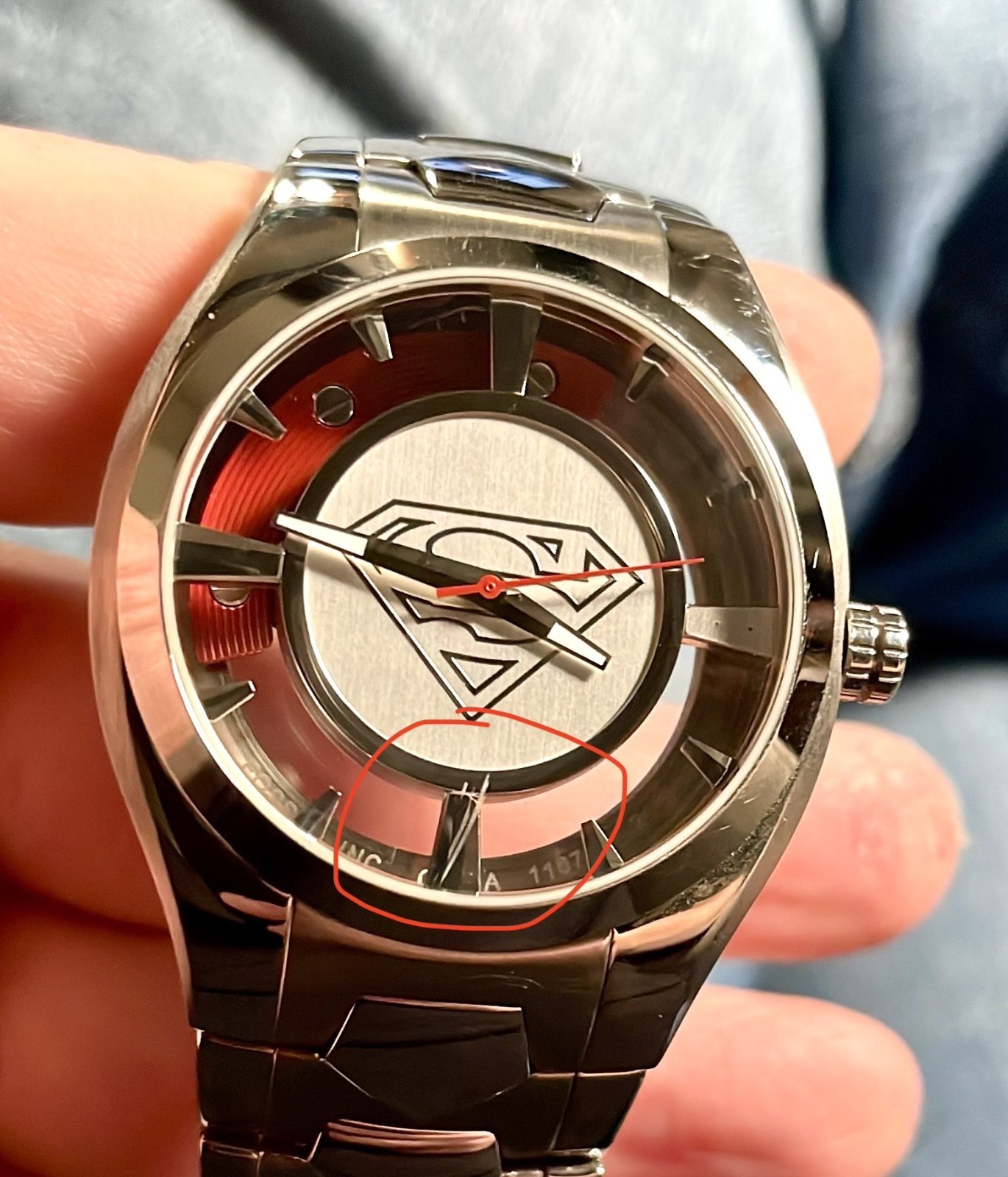 Fossil Superman Automatic Rotor Watch – Limited Edition from 2006