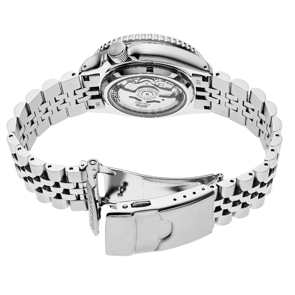 New Seiko 5 Sports 42.5mm Orange Dial Stainless Steel Men’s Watch SSK005