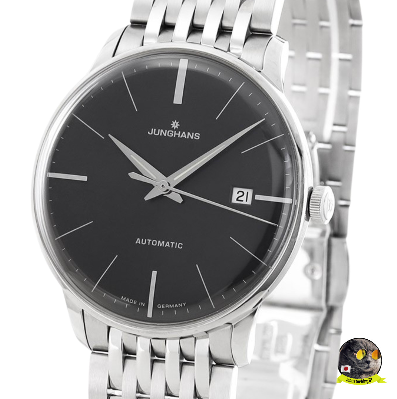 Junghans Meister Classic Plexiglass 027/4313.44 Automatic 38mm Men’s Watch New
