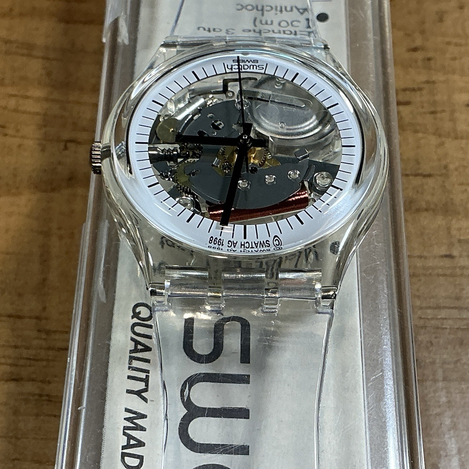 1998 JELLY FISH STYLE – SEE THRU – CLEAR [ NOS ] 34mm
