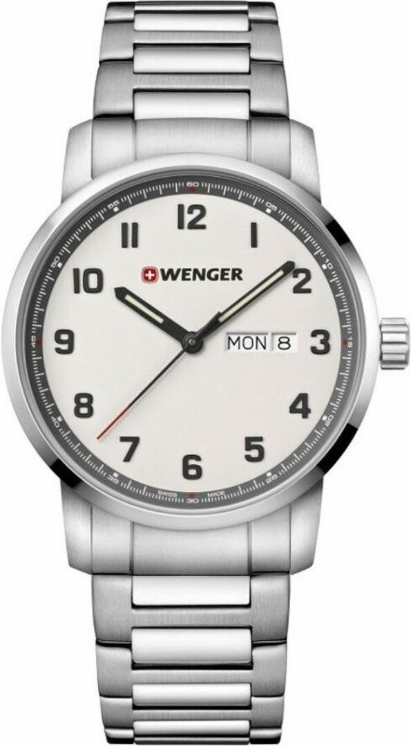 Wenger Swiss Army Men’s 01.1541.120 Attitude Stainless Steel Watch 42mm