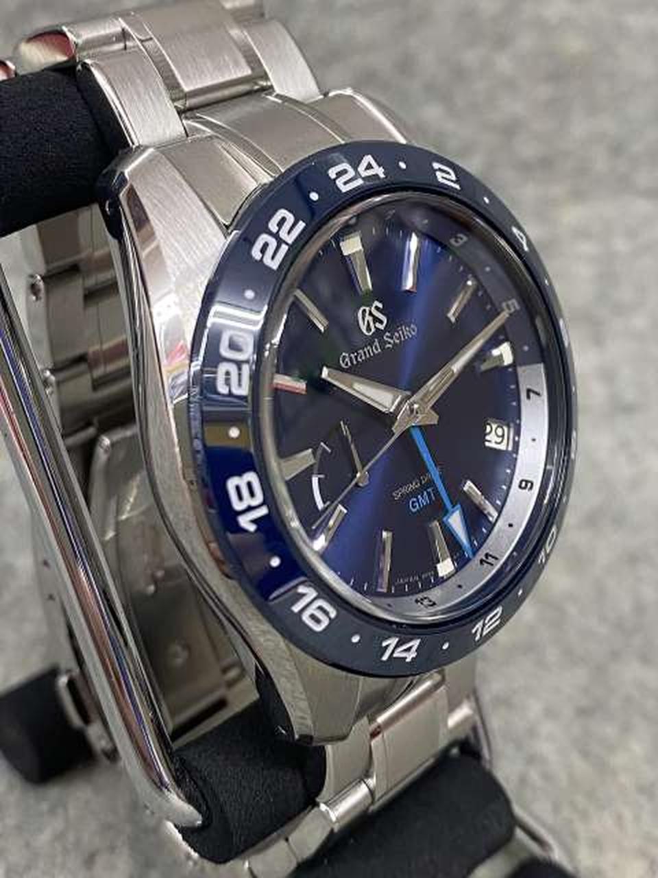 GRAND SEIKO SBGE255 Black Dial Automatic Watch Auth Japan
