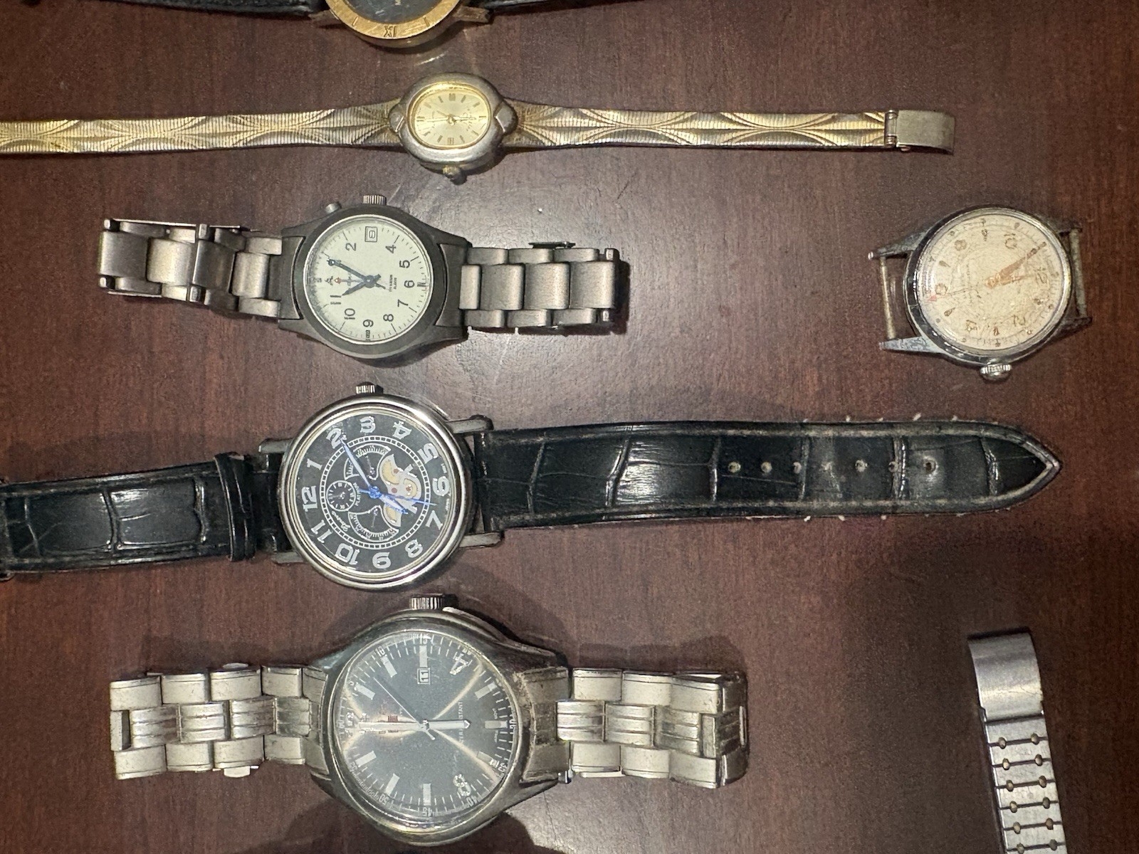 Watch Lot Bulova Marine Star Apple Watch Vintage Men Women’s Watches