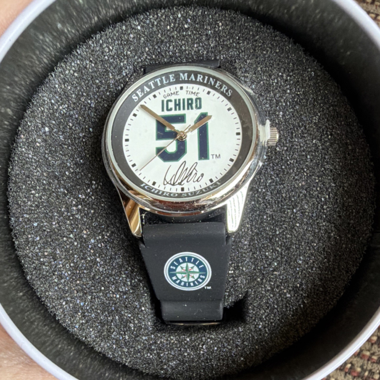 Major League Baseball Ichiro Suzuki Seattle Mariners Quartz Wristwatch