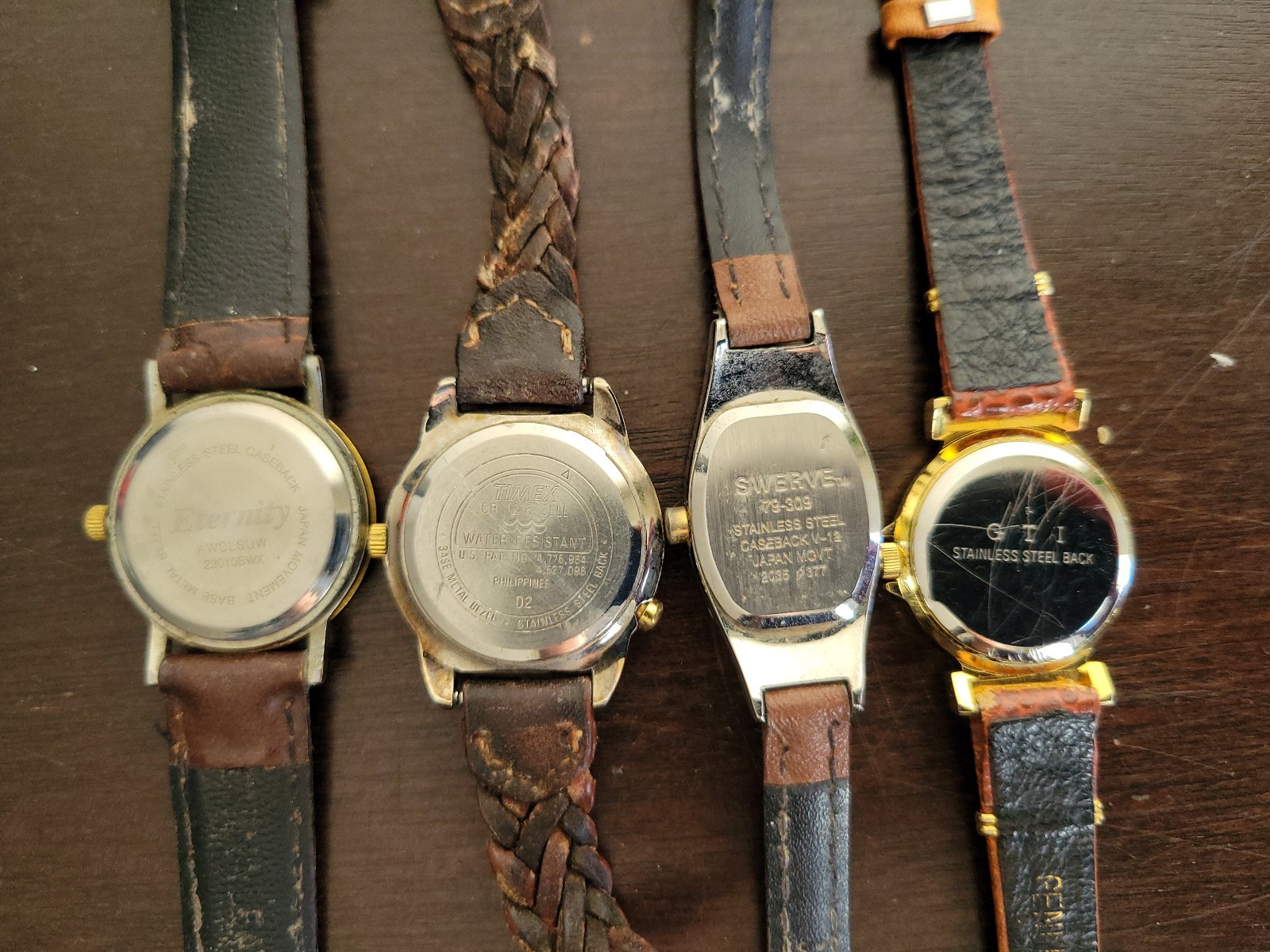 Lot of 16 mixed wrist watches various brands for parts or repair