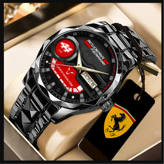 Ferrari x Hamilton Alloy Luxury Quartz Watch