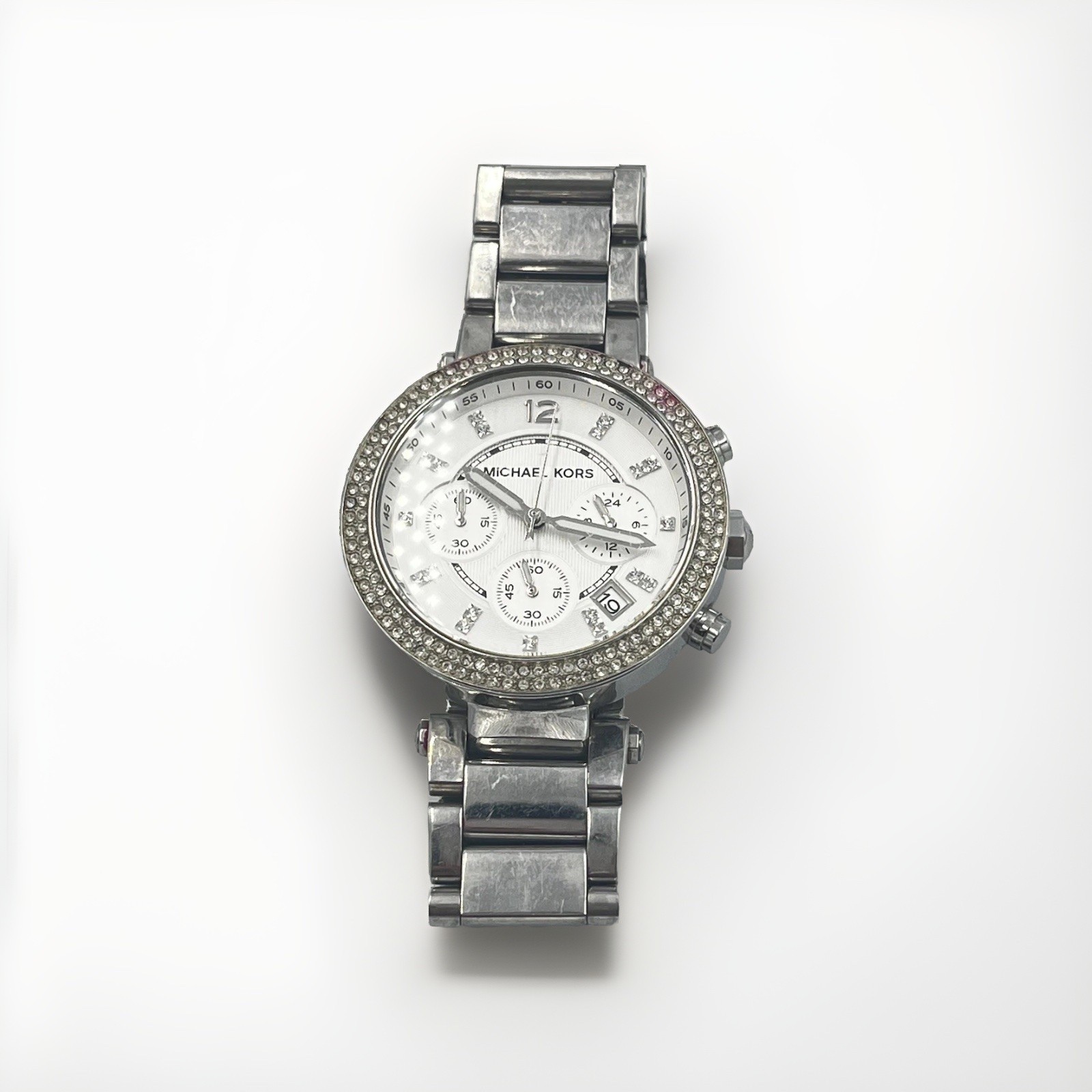 Michael Kors MK5353 Parker Chronograph Stainless Steel Bracelet Women’s Watch