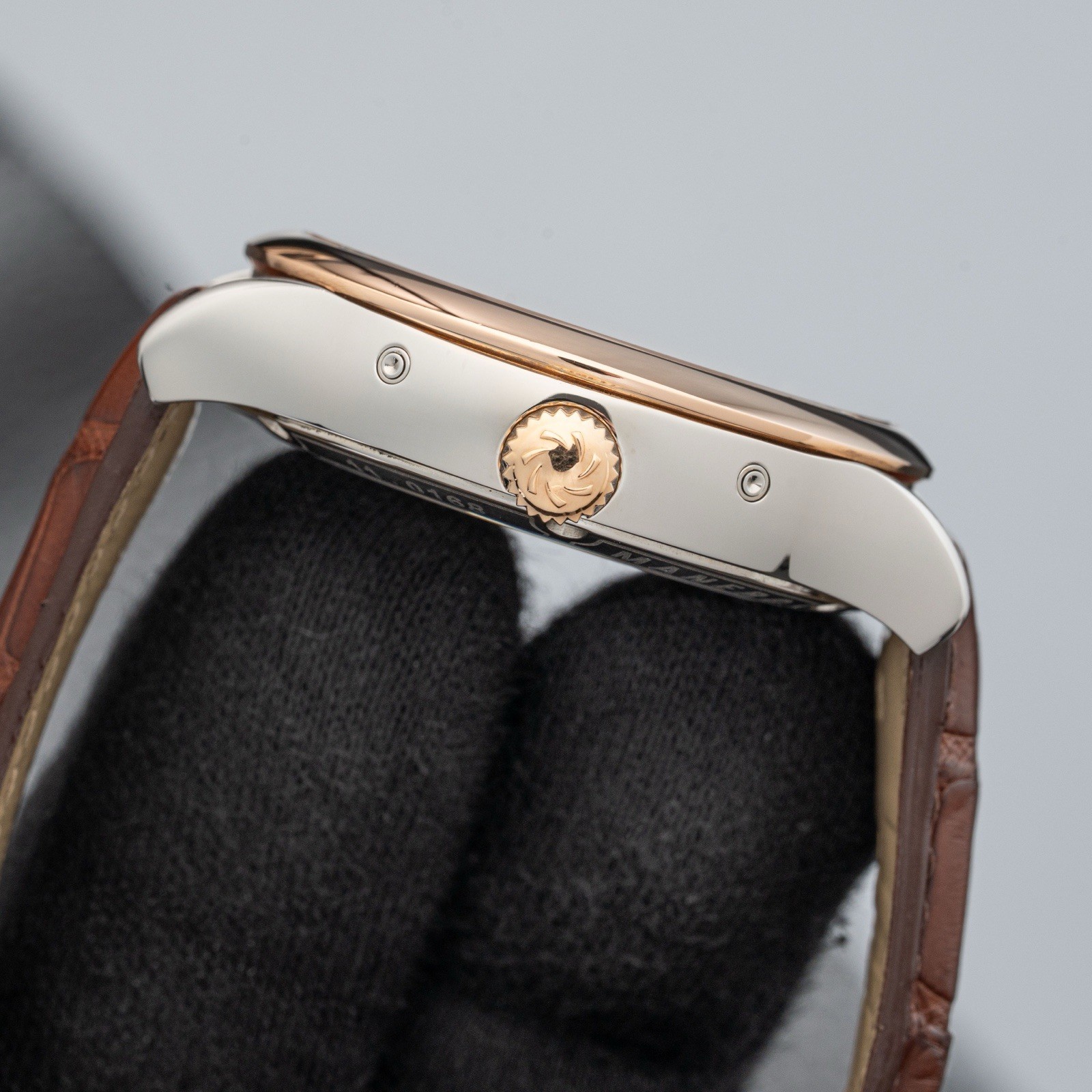 CARL F. BUCHERER Manero Moonphase 38mm R/Gold & S/Steel Watch 00.10909.07.15.01