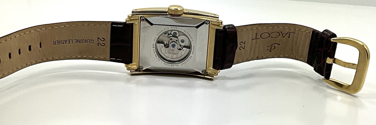 Jacot Automatic Men’s Watch Gold Tone