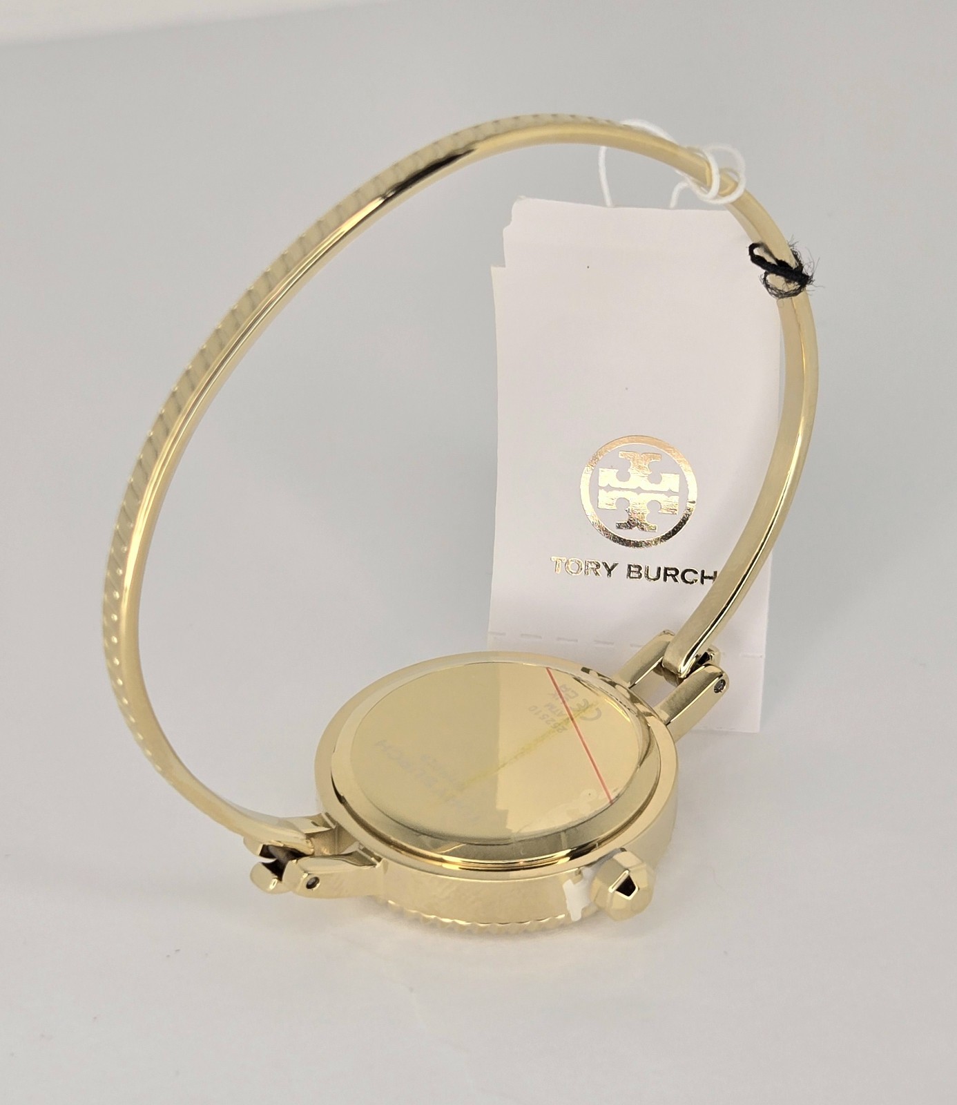 Tory Burch Women’s Watch TBW4029 Gold Mother of Pearl Dial Interchangeable Bezel