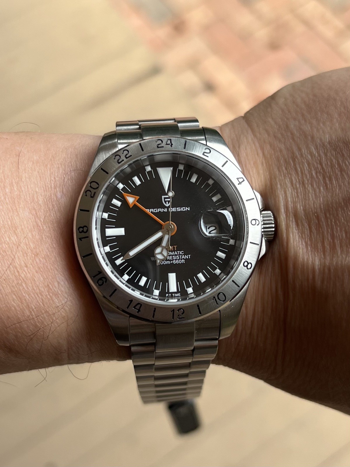 Pagani Design PD-1693 GMT – Explorer 2 homage