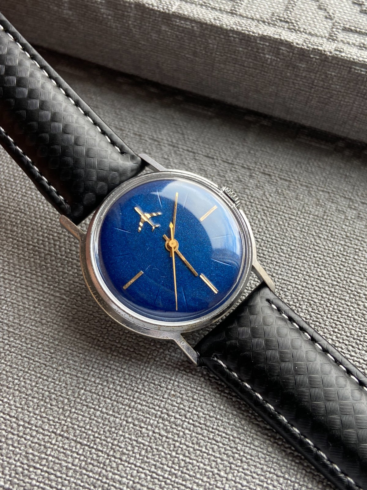 Raketa Plane Vintage Soviet Mechanical Men’s Wristwatch cal. 2609B Baltika