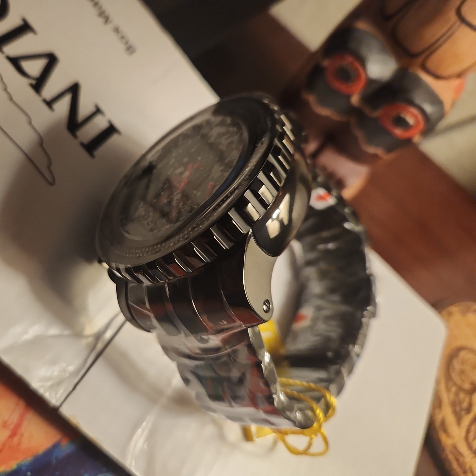 Invicta Black Label Pro-Diver Sea Hunter certified 1.7 carat 422 diamonds style