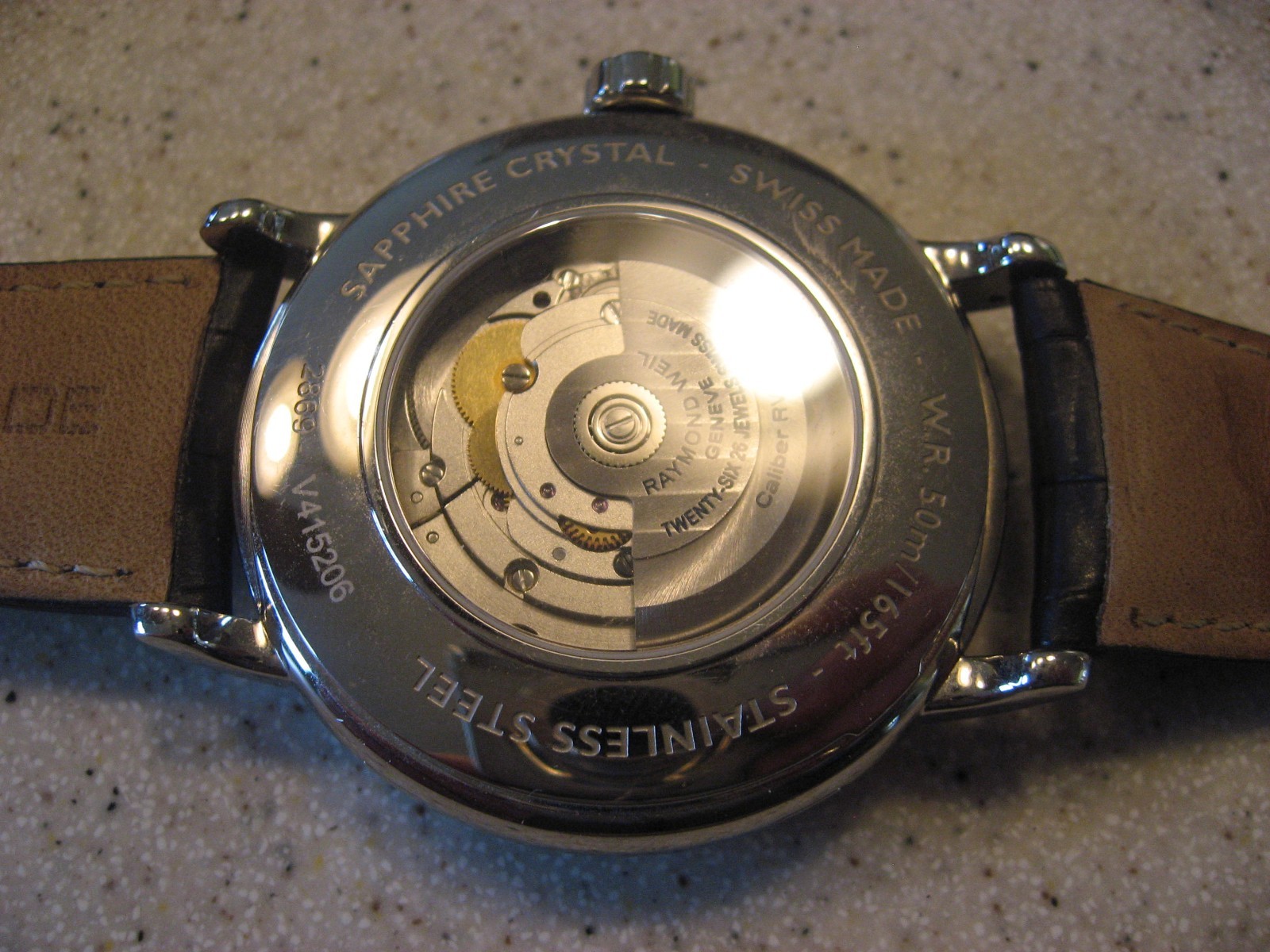 Raymond Weil Geneva Maestro Automatic Moon Phase Men’s Watch 2869 Month/Date/Day