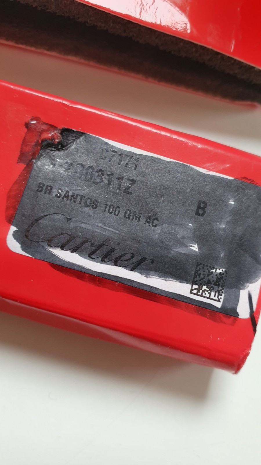 100% GENUINE CARTIER SANTOS DEPLOYMENT CLASP MX00311Z FOR SANTOS 2656 NEW IN BOX