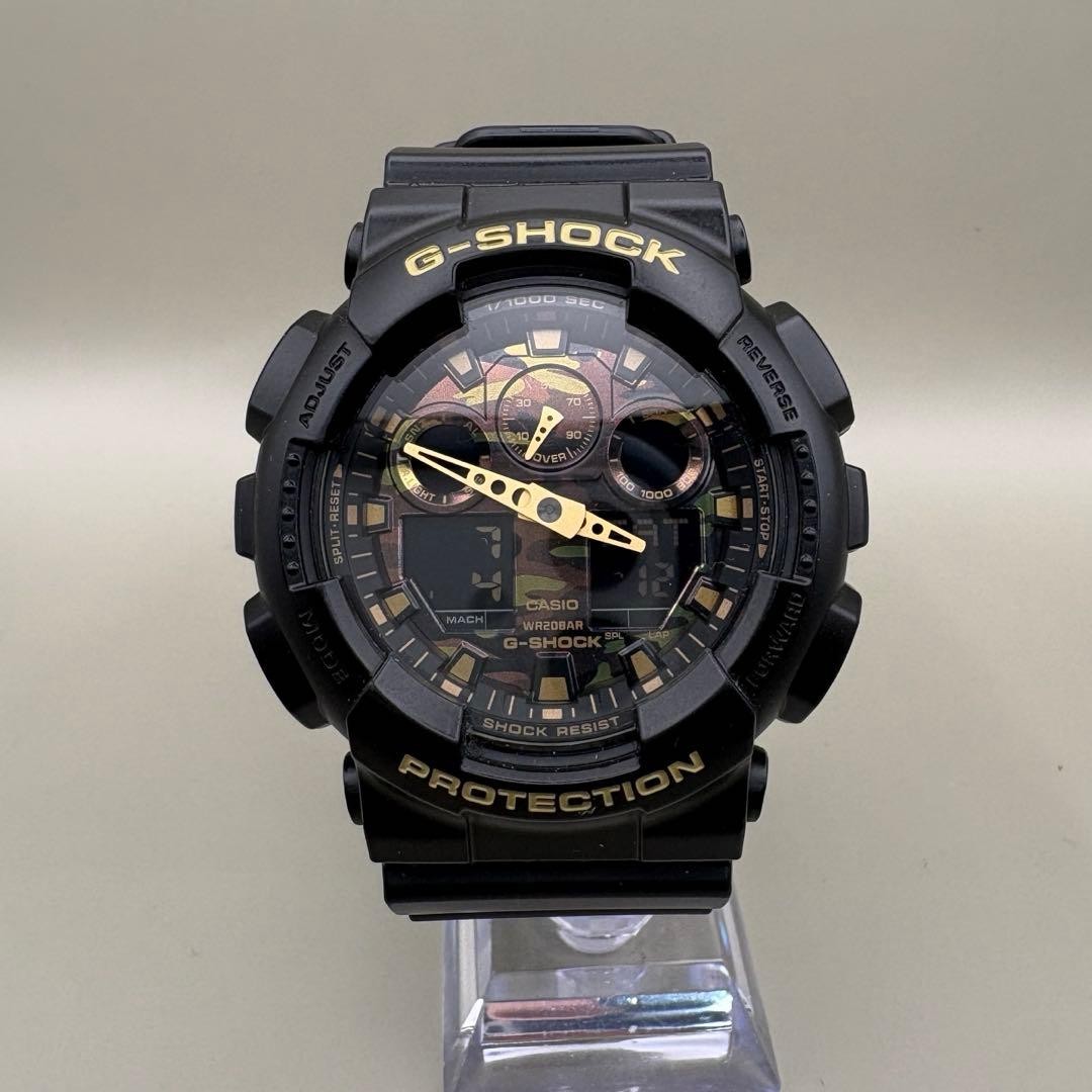 CASIO G-SHOCK GA-100CF Camo New, unused