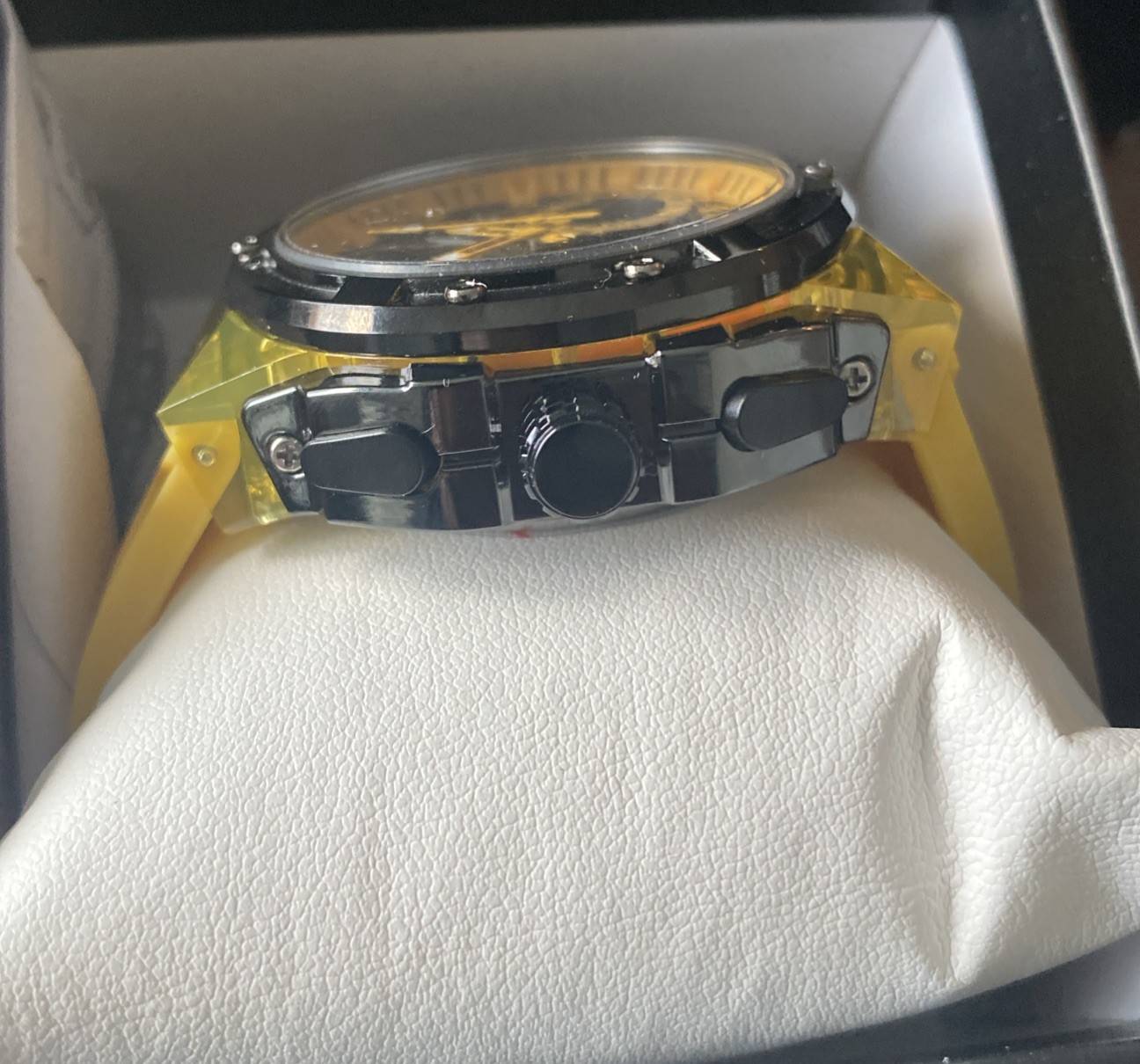 Activa Virtux X Invicta Digital Men’s Watch – 51mm. Yellow (ACW8118-001)