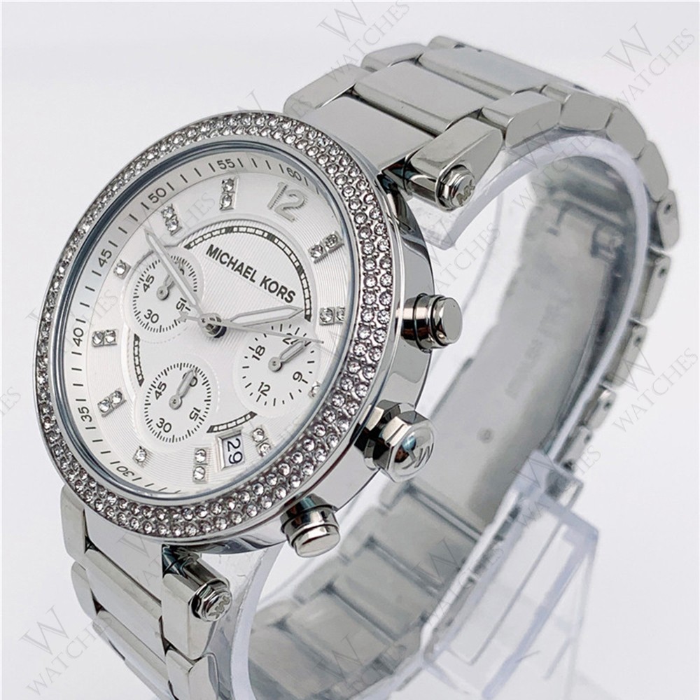 Michael Kors MK5353 Parker Chronograph Stainless Steel Bracelet Women’s Watch