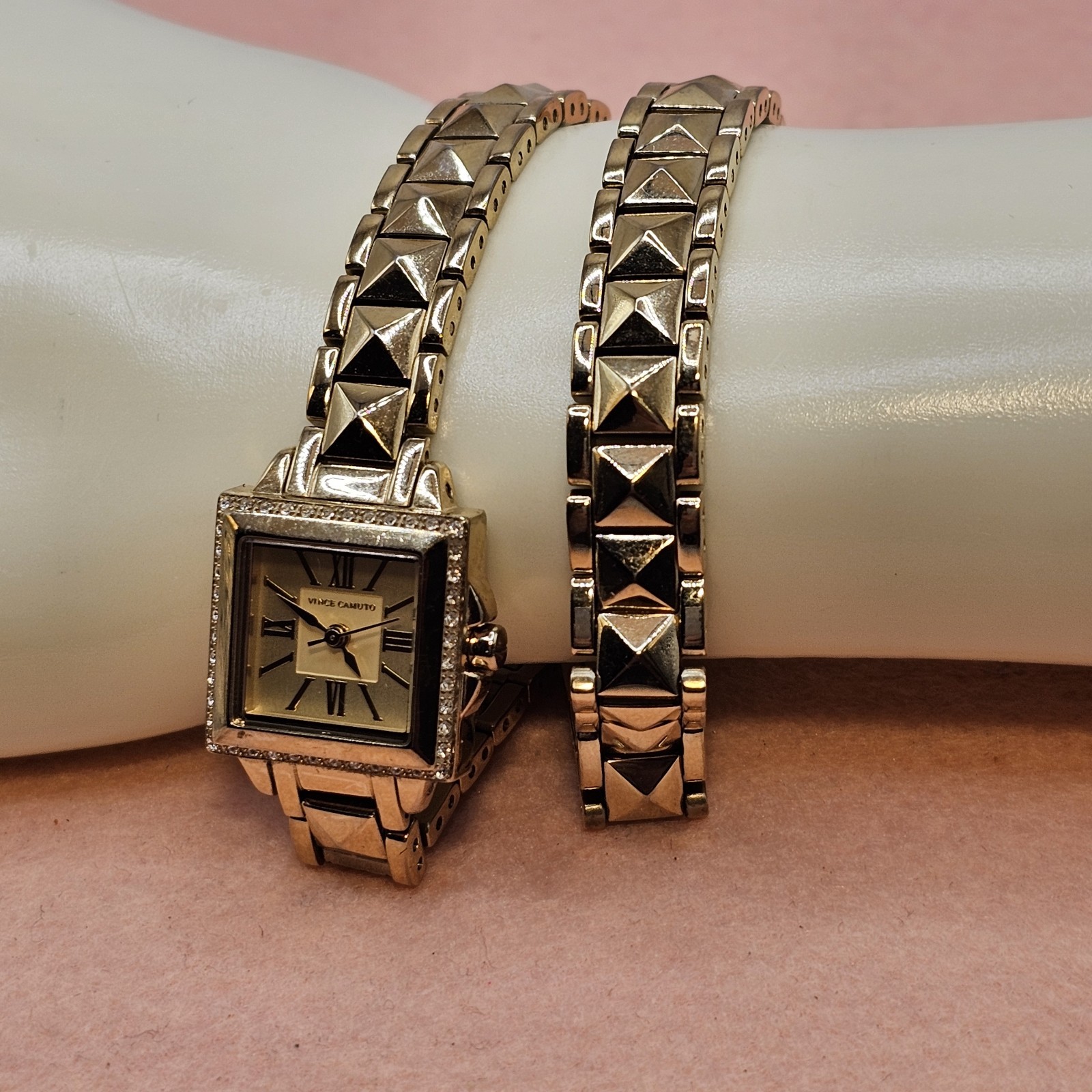 Vince Camuto Watch VC5130 Double Wrap New Battery