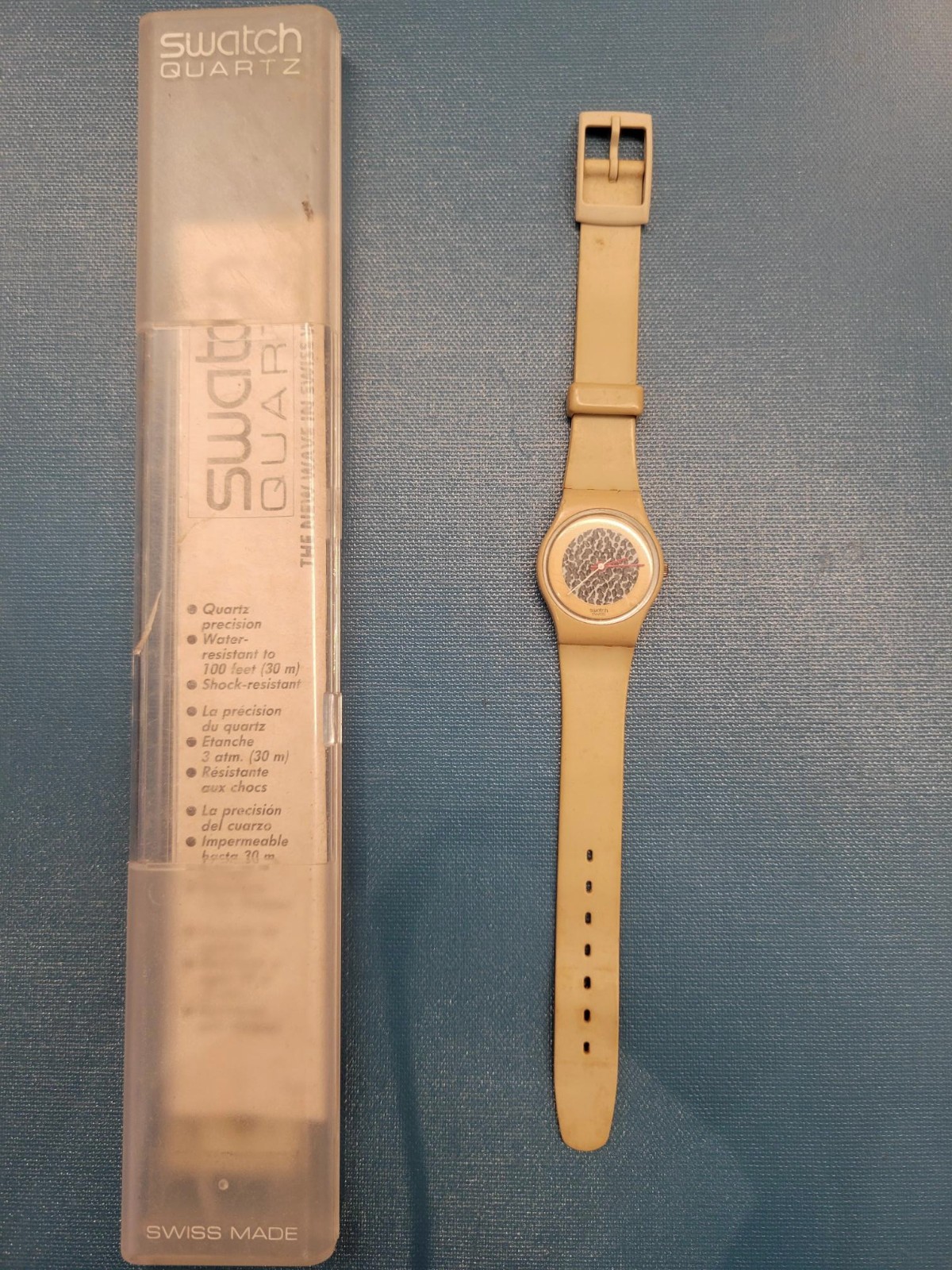 Swatch Watch BC/BG LT102 Women’s 25mm 1985 Good Condition Vintage Rare
