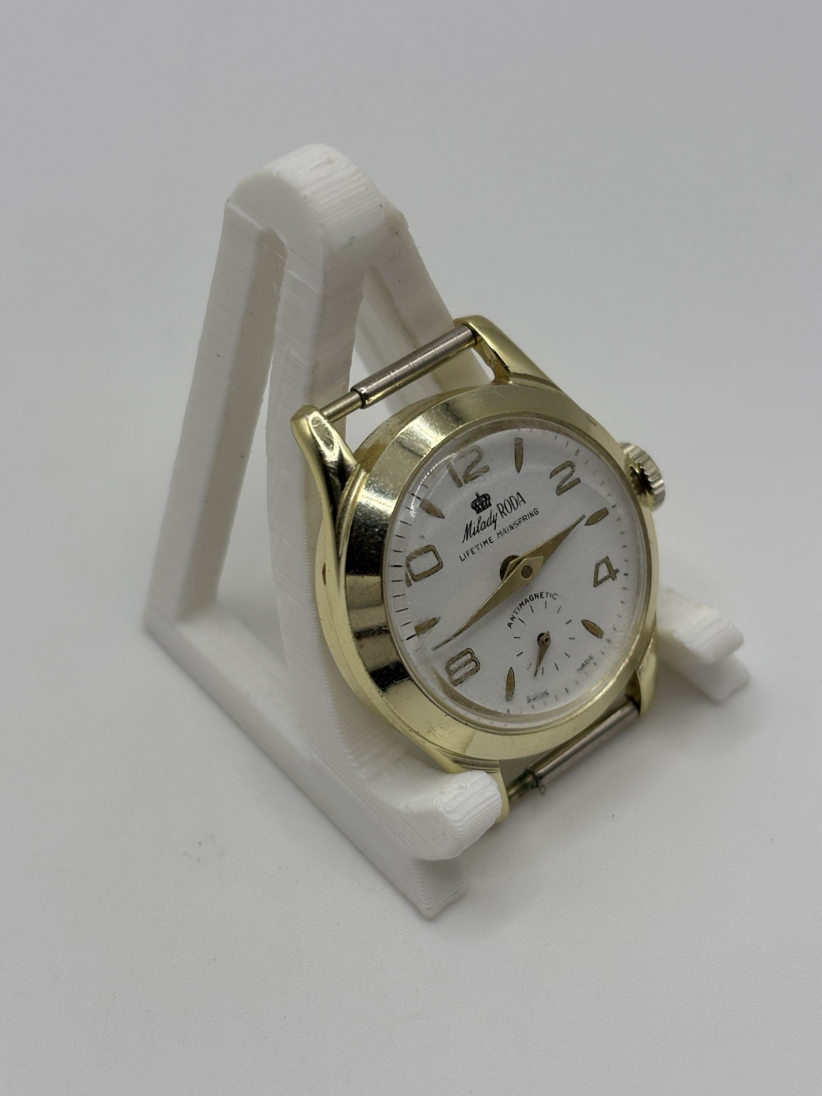 Milady Roda Lifetime Mainspring Automatic Watch Good Condition, No Band