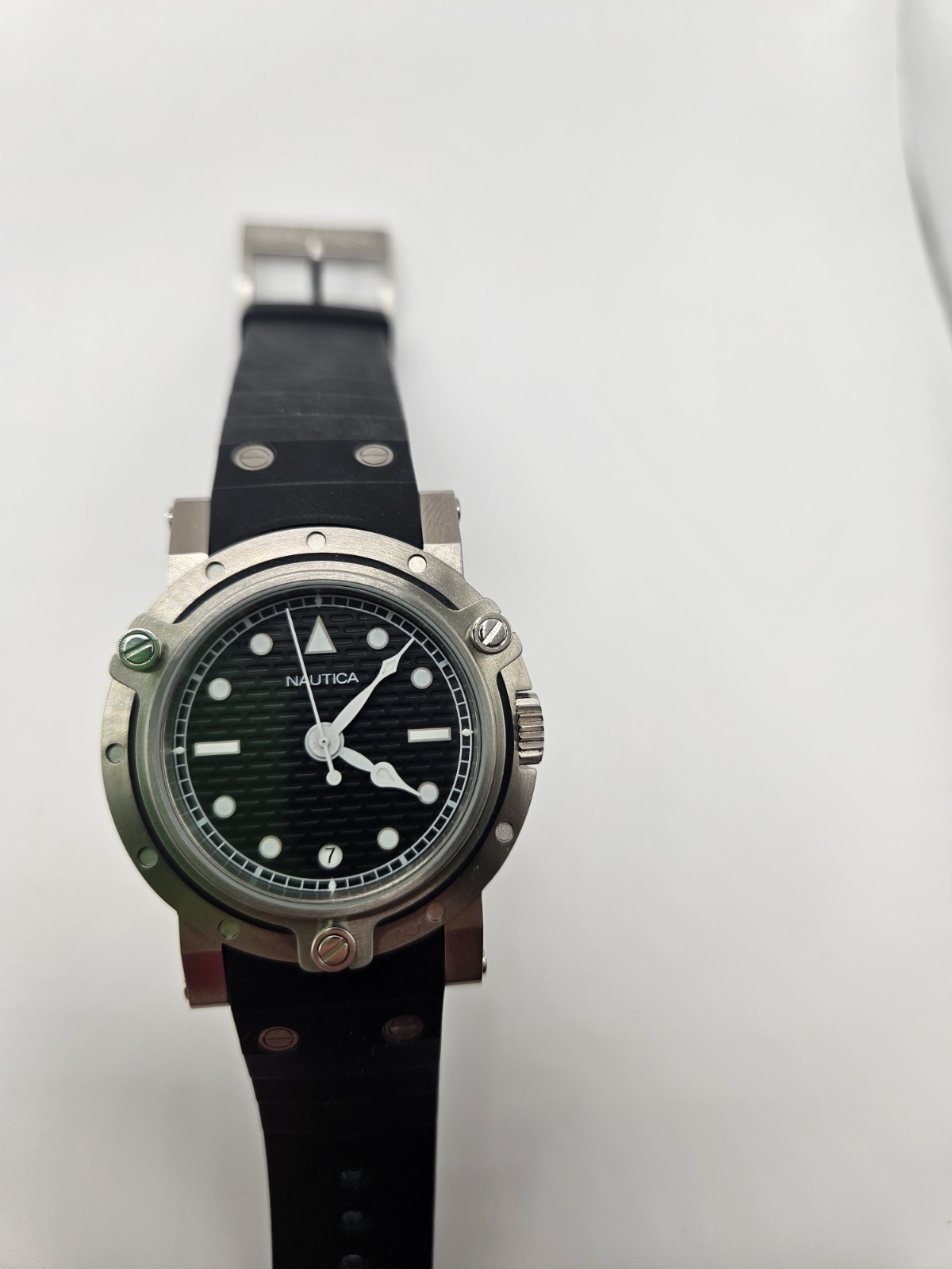 Rare Nautica Porthole Watch A13596m In Great Condition From 1990s To 2000s