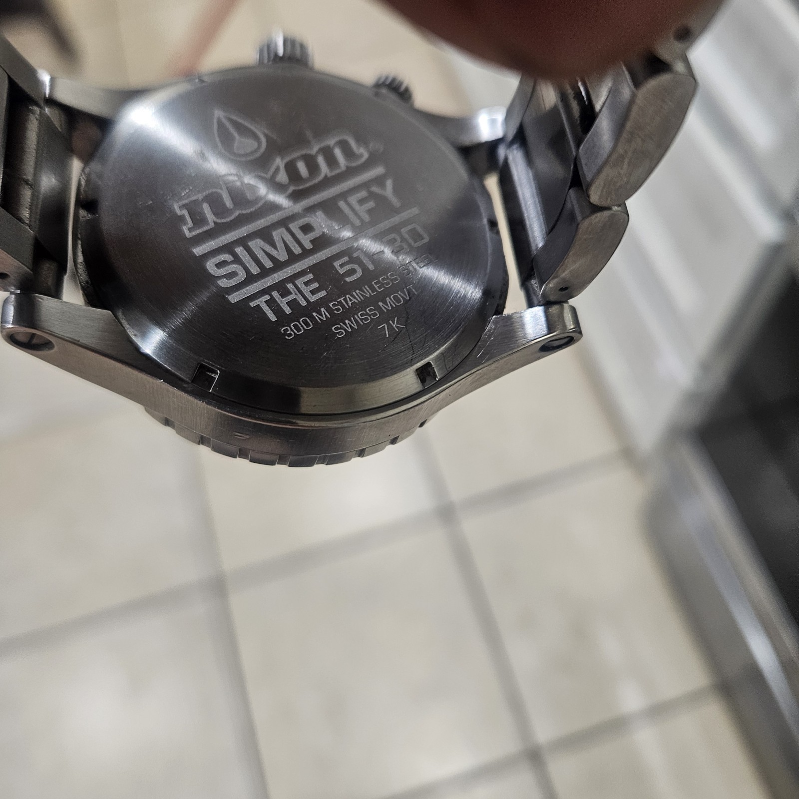 nixon 51-30 tide with swiss movement
