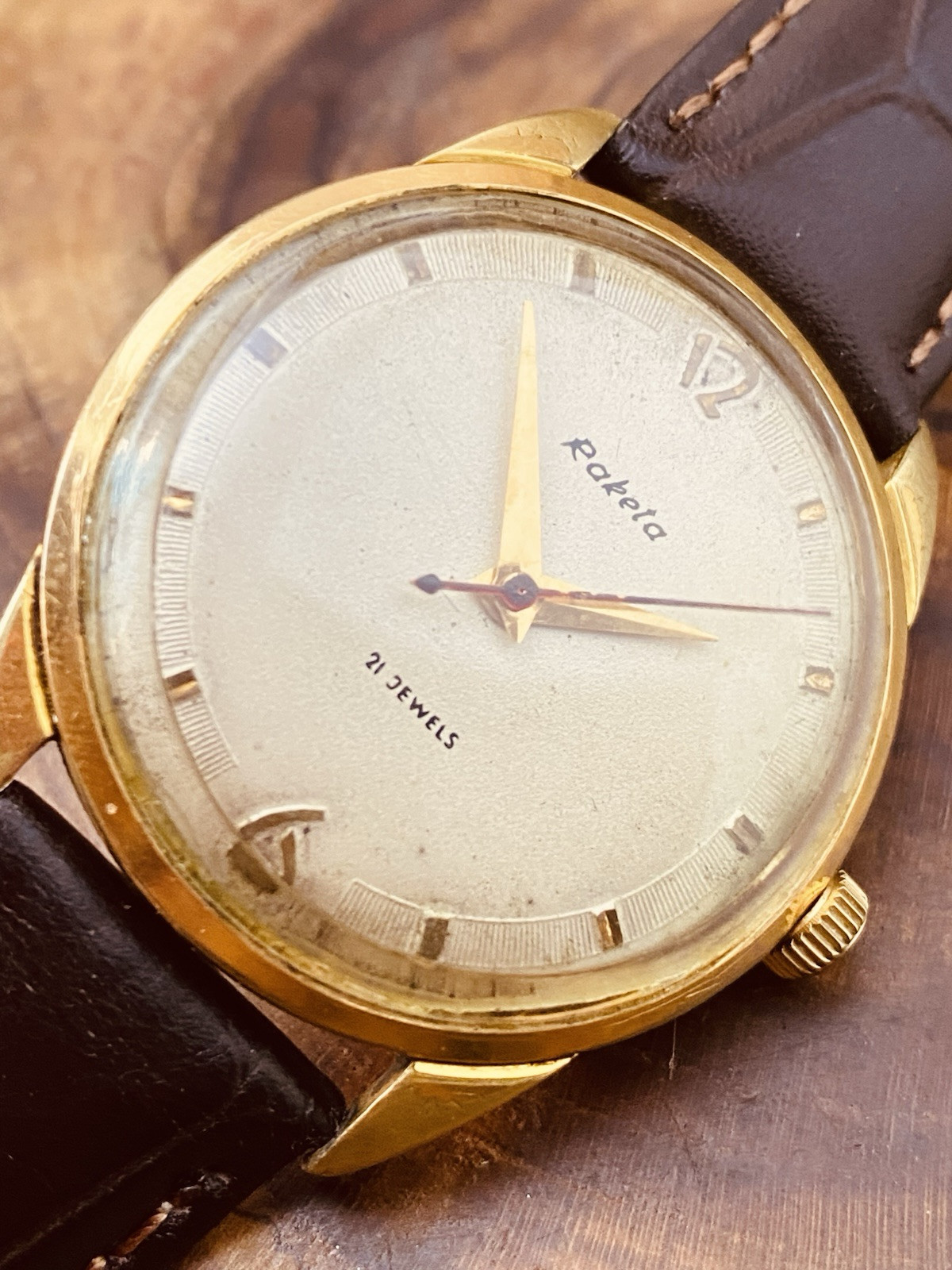 1970s RAKETA Baltika 2609 AU vinatge USSR Soviet watch 19 jewels #7658