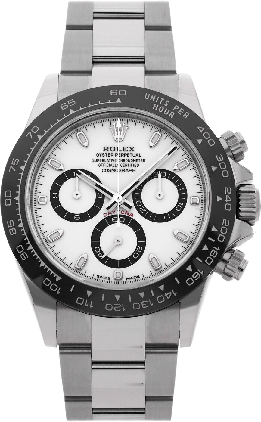 Rolex Cosmograph Daytona 126500LN New Panda ,Silver Oyster Bracelet New Full Set