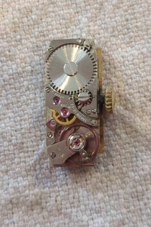Unique! RARE Kurz 10k Gold Plated Ladies Vintage Dress Watch. Working! Look!!