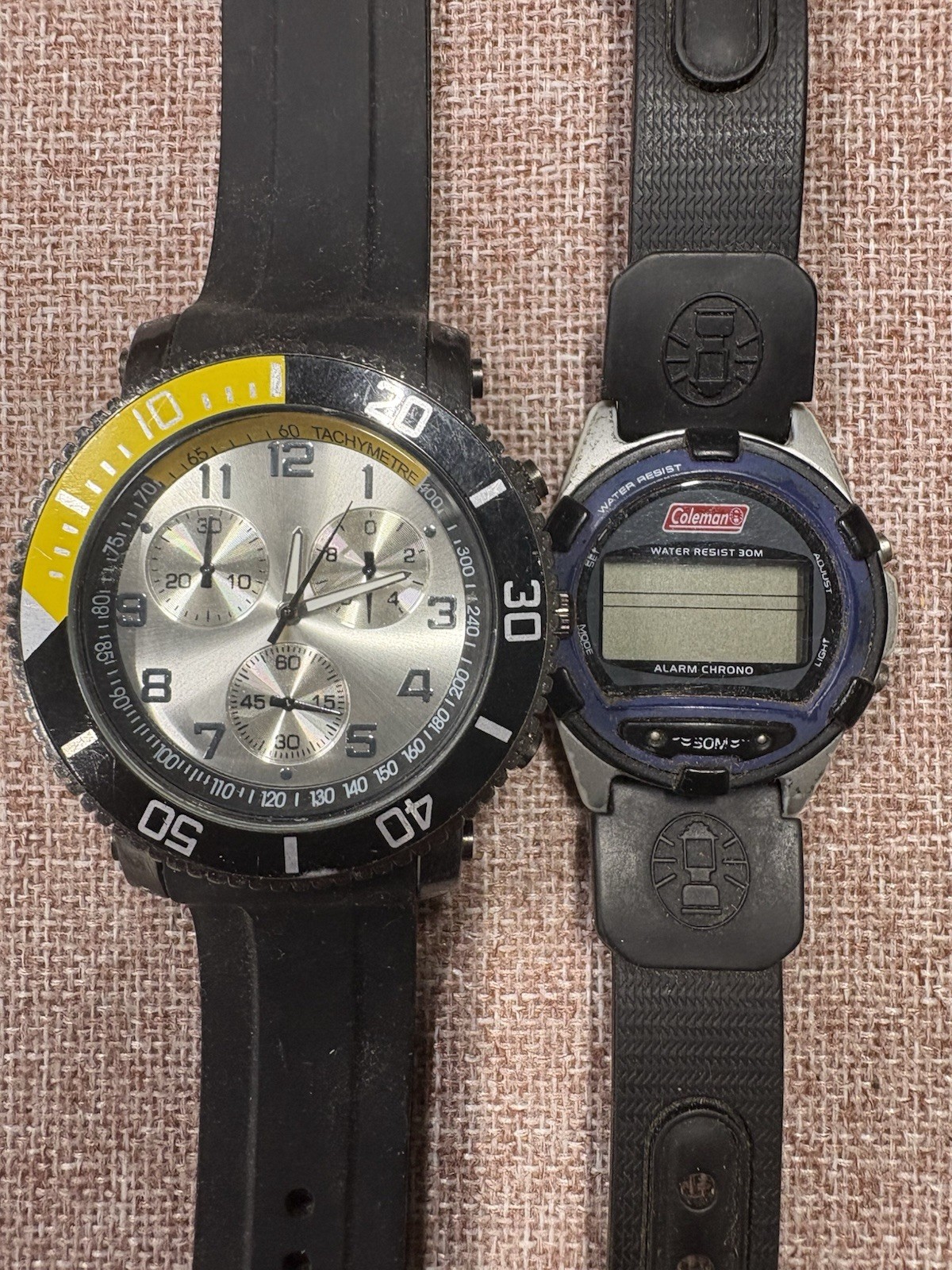 5 Watches For Parts Or Repair Various Brands Non Working