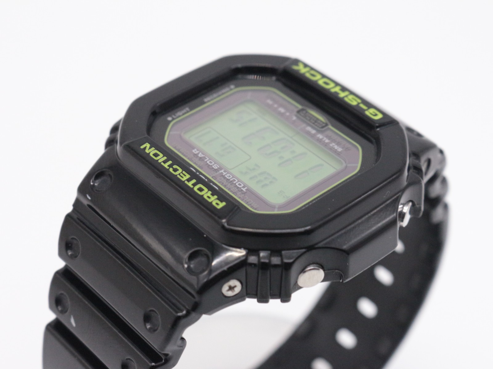 Casio G-Shock GW-M5610B-1 “Zombie” Tough Solar Atomic Square Digital Watch Rare