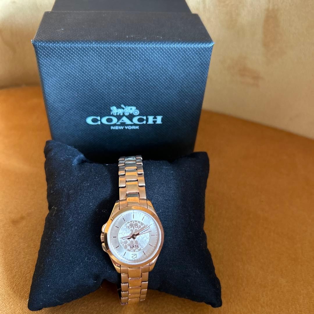 COACH Rose Gold Analog Watch